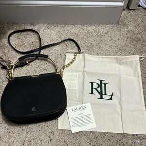 Ralph Lauren Black/Gold bag